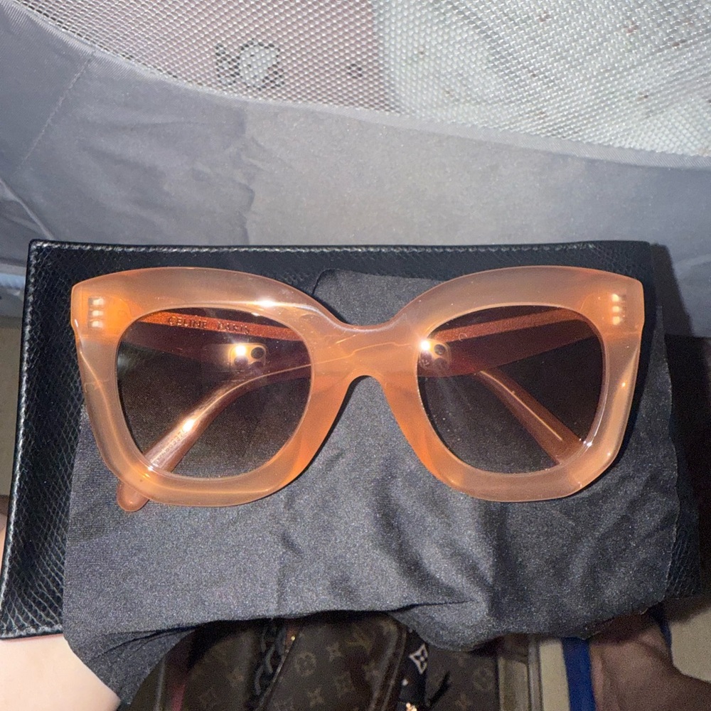 Celine Bold Orange Sunglasses - image 1